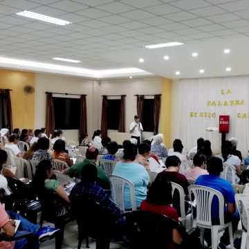 Los rostros de Jesús en San Marcos, iniciaron la semana de formación bíblica.