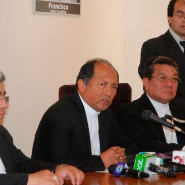 Los Obispos de Bolivia dan su mensaje al pueblo de Dios.