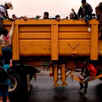 Caravana de migrantes: Las imágenes del éxodo centroamericano