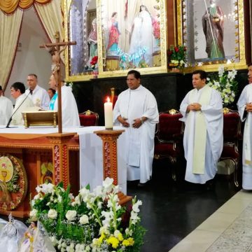 Virgen de Cotoca alegró a la Vicaria San Lorenzo.