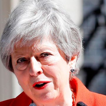 La Primera ministra britanica, Theresa May dimitirá como líder del Partido Conservador el 7 de junio.