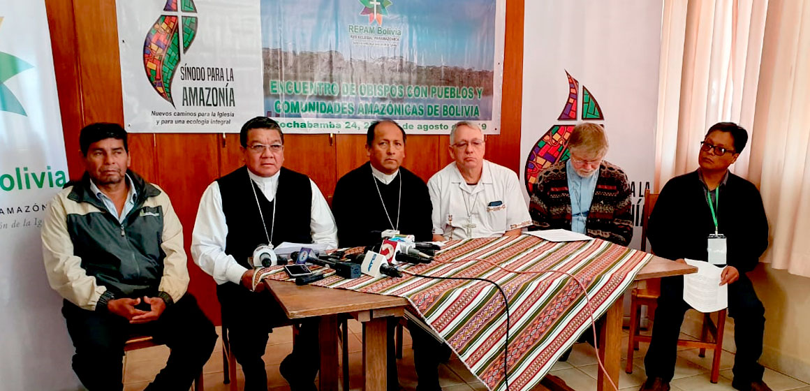 Obispos expresan su clamor ante la catástrofe de los incendios en la Amazonia boliviana
