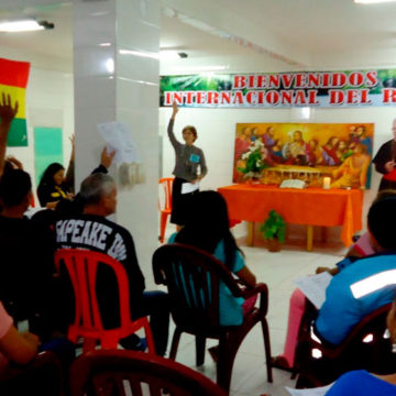 Panel: “Realidad de la migración en Bolivia y en América Latina”.