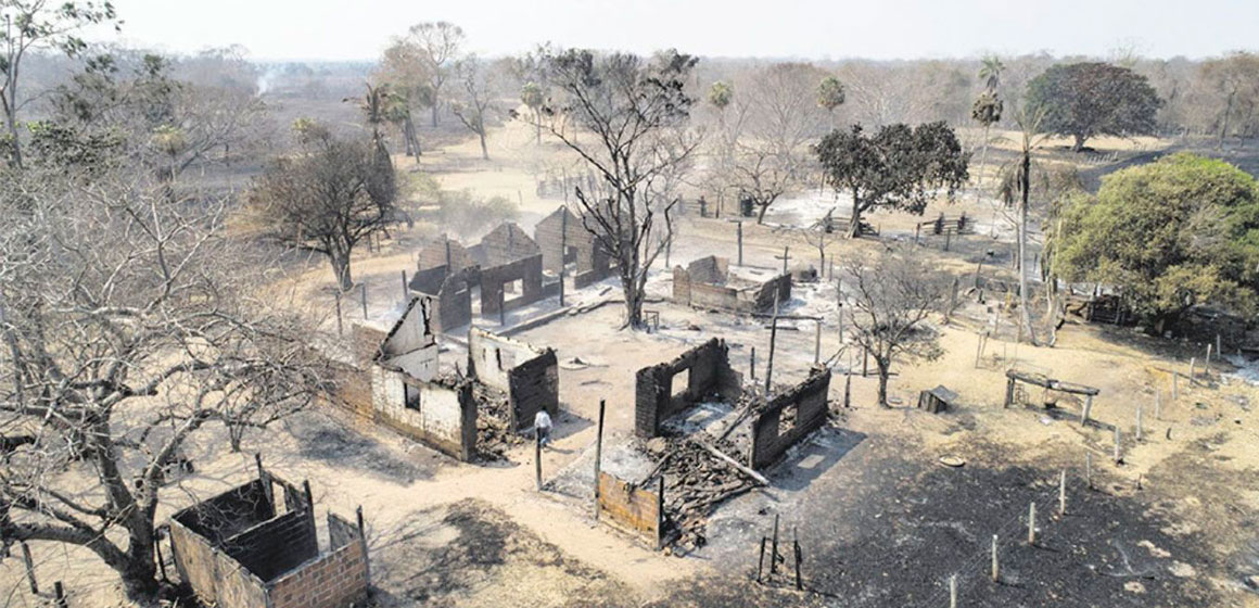 Los Incendios en la Chiquitania dejaron más de 10.000 familias afectadas