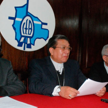 Los obispos de Bolivia dicen: Respeten la voluntad del Pueblo.