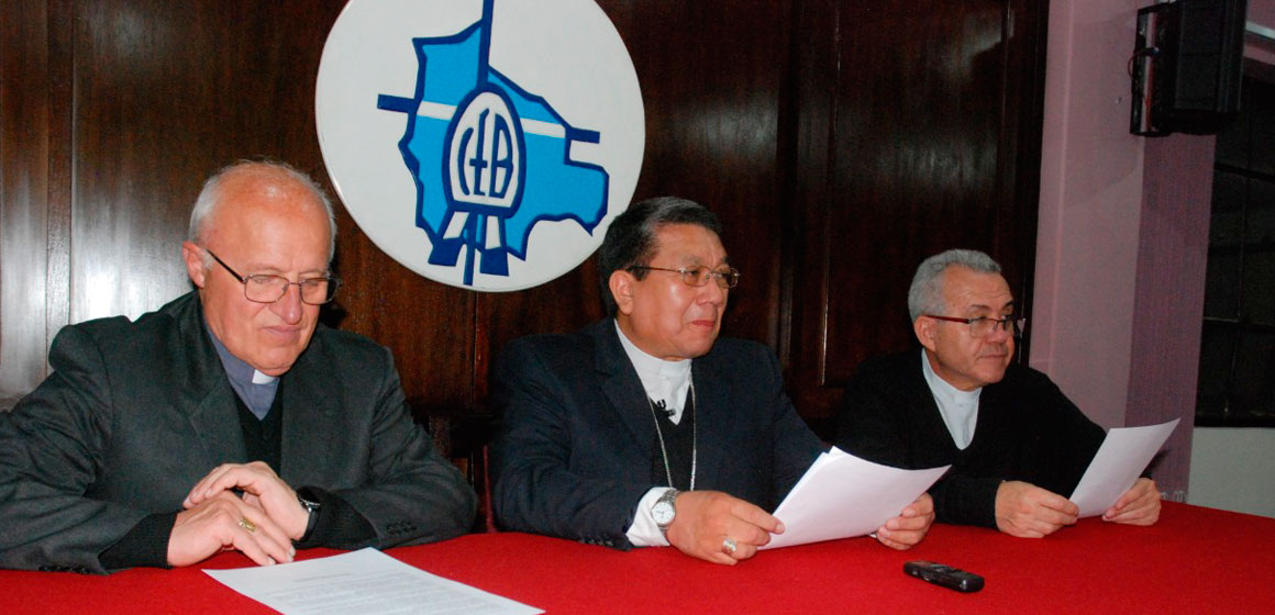 Los obispos de Bolivia dicen: Respeten la voluntad del Pueblo.