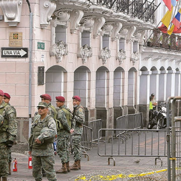 El presidente Lenin Moreno trasladó a Guayaquil la sede de Gobierno ante protestas.