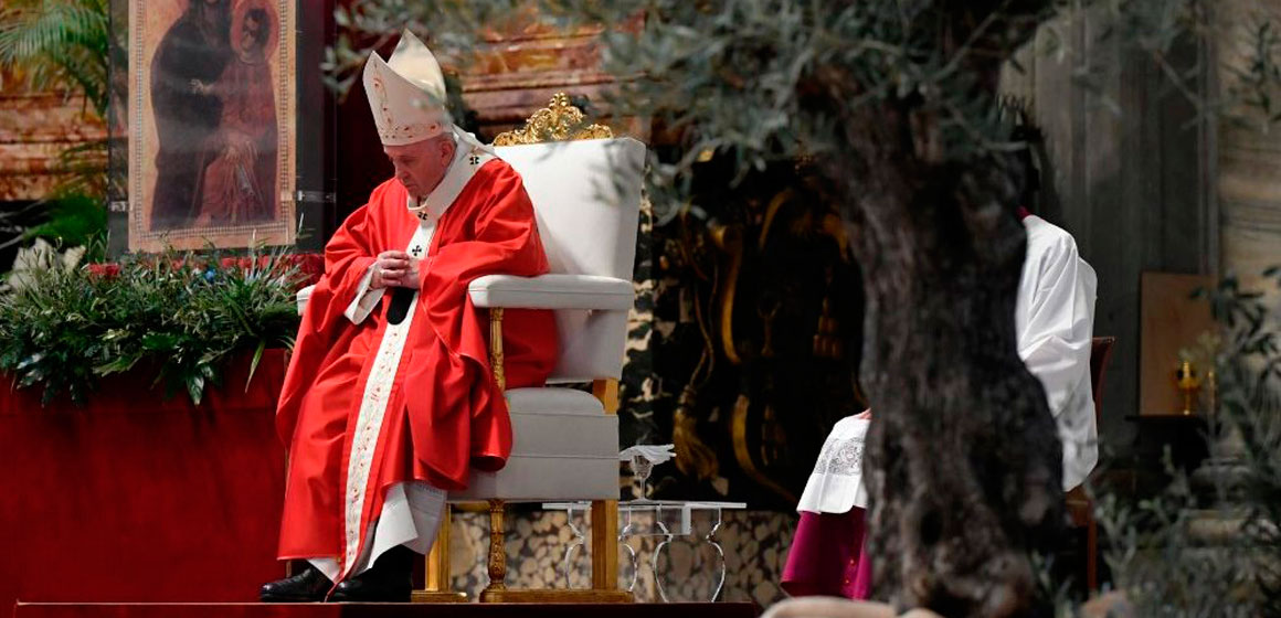 Domingo de Ramos. El Papa: “redescubramos que la vida no sirve, si no se sirve”