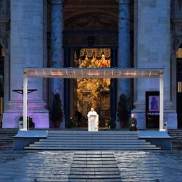 Homilía completa del Papa Francisco en el momento extraordinario de oración por la pandemia