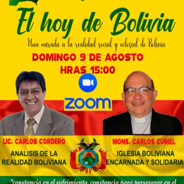 Religiosos de Santa Cruz reflexionan la crítica y desafiante realidad boliviana.