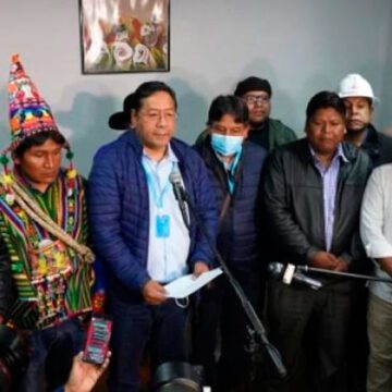 Luis Arce Catacora: “Vamos a gobernar para todos los bolivianos”