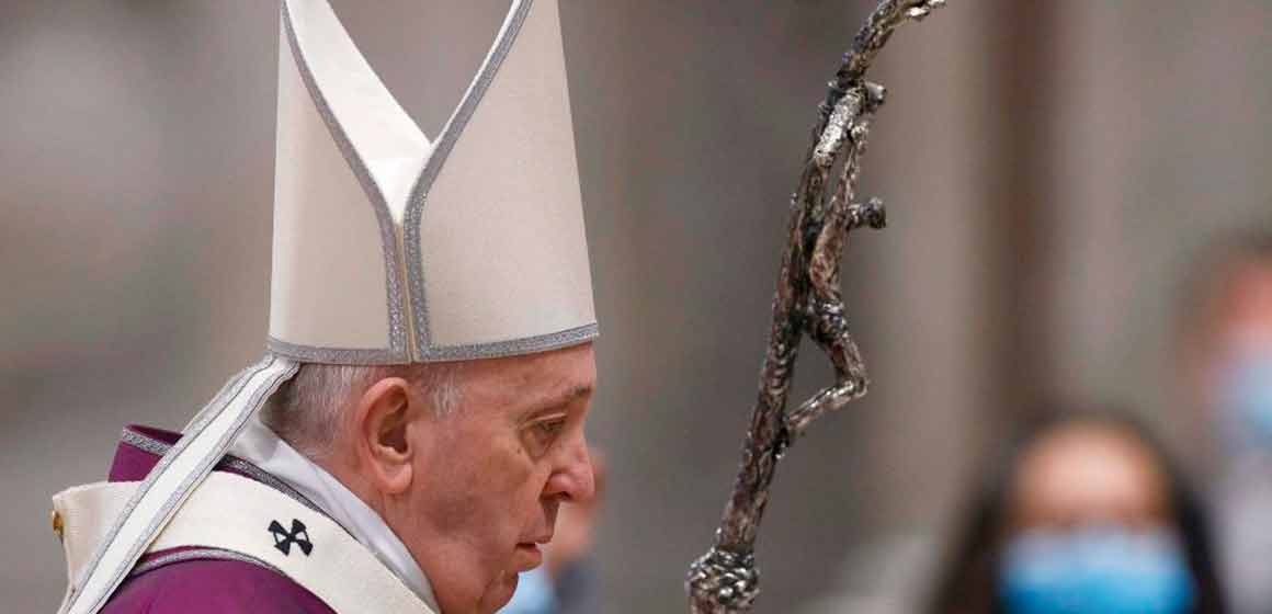 El Papa en el miércoles de Cenizas: volvamos al Padre, al Hijo y al Espíritu Santo.