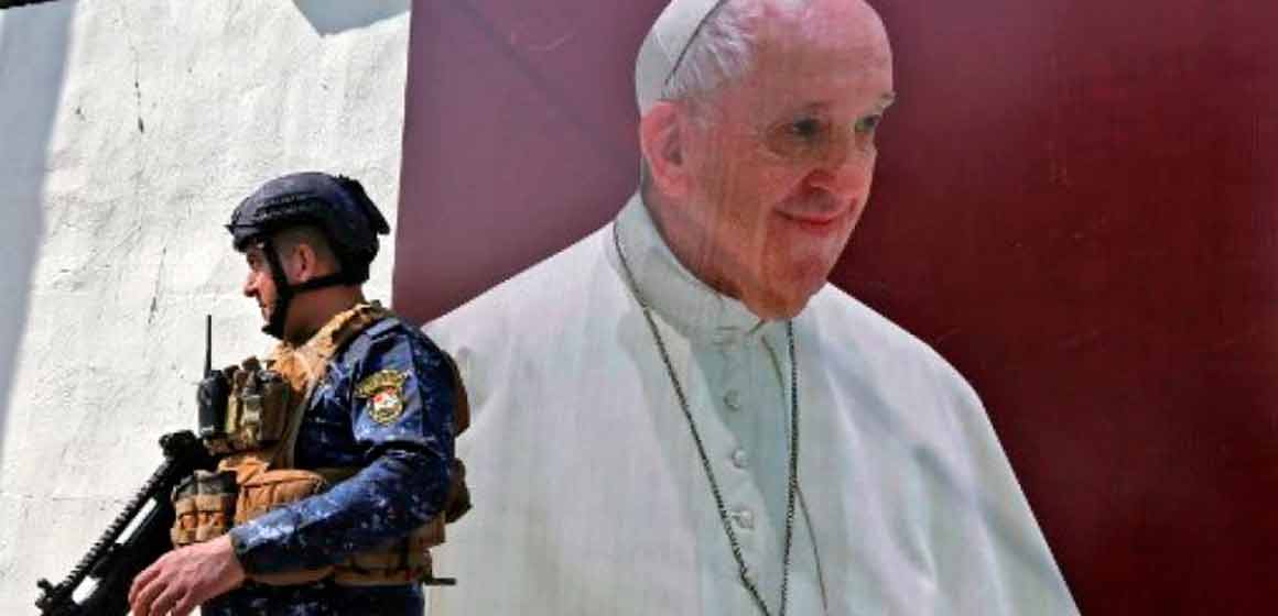 El Papa Francisco irá a Irak, será algo historico, por mira vez un papa visita Irak.
