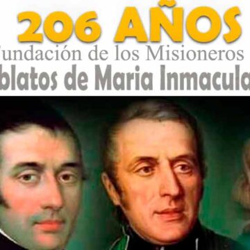 206 años de la fundación de los Misioneros Oblatos de María Inmaculada.