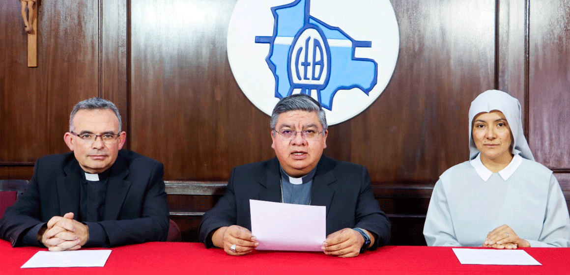 Obispos de Bolivia hacen un llamado al gobierno para que busque soluciones a los conflictos que afligen al pueblo boliviano.