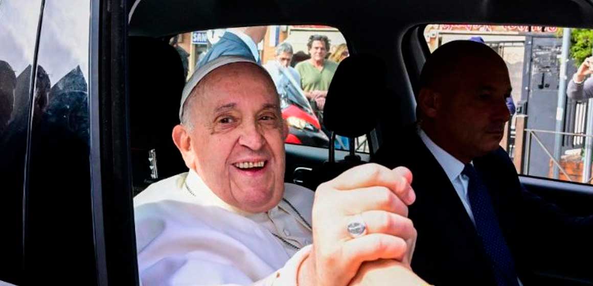 El Papa ha sido dado de alta del Hospital Gemelli