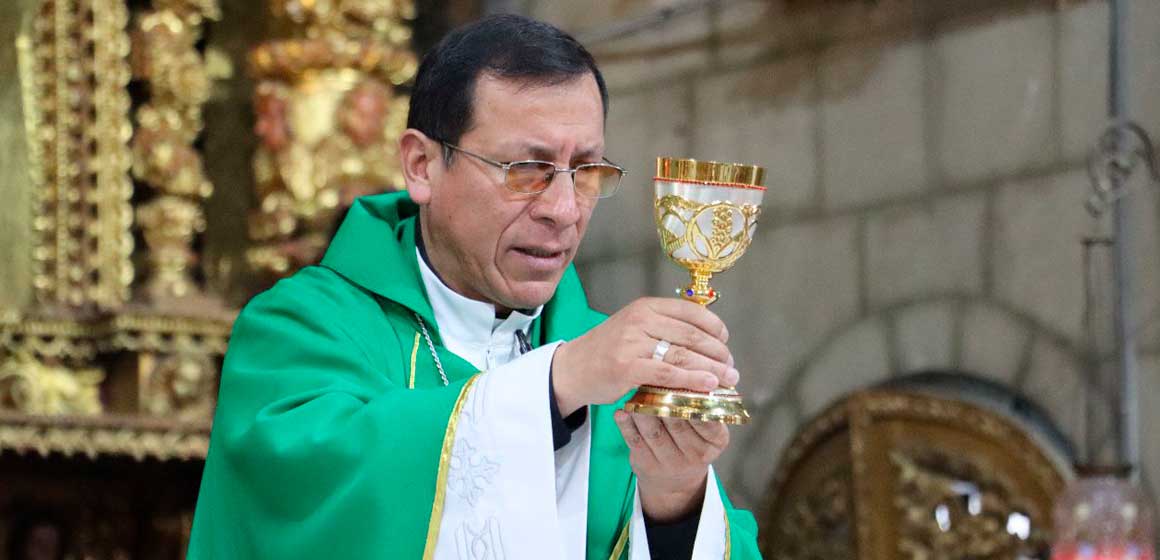 Mons. Pedro Fuentes: “El que no sabe amar a Dios, tiene consecuencias en el amor a los demás”